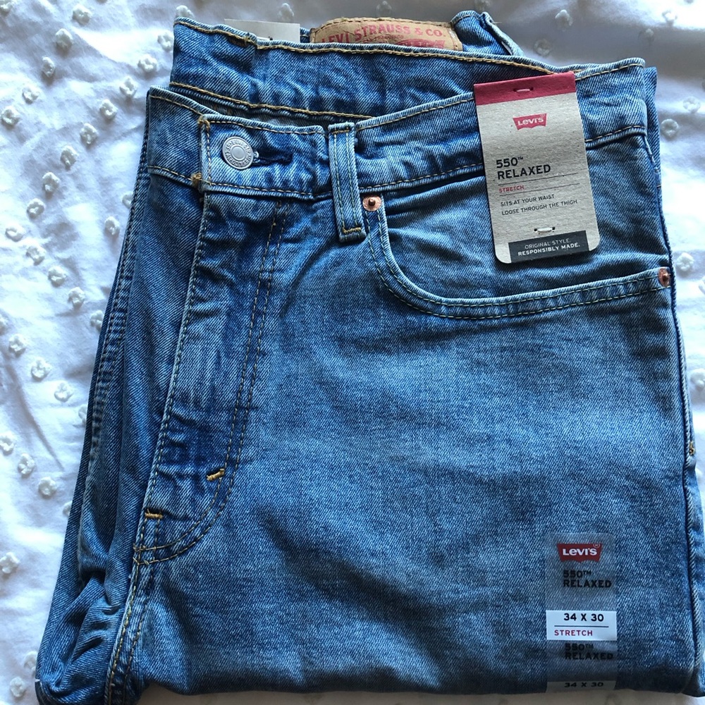 Levi’s 550 Relaxed Fit Men’s - 34x30 stretch